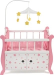 Bayer Chic 2000 510-88, Bayer Chic 2000 Puppenbett mit Mobile in Stars pink