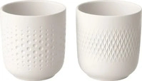 Villeroy & Boch Manufacture Collier blanc Becher Set 2tlg.