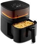 MEDION LIFE X10 XL Hei&szlig;luftfritteuse MD 11780, 100 Rezepte in der Life+ App,