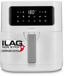 MEDION LIFE E40 XL Hei&szlig;luftfritteuse MD 11740 wei&szlig;, 100 Rezepte in der Life+ App,