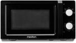 MEDION LIFE Mikrowelle MD 11475 schwarz, 700 W Leistung, 20 L kompakt, 5