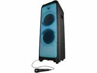 MEDION LIFE® X61200 Partylautsprecher, Bluetooth®-Soundsystem, LED-Frontpanel mit