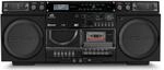 MEDION LIFE P66538 Retro-Boombox schwarz, DAB+/PLL-UKW Radio, Bluetooth&reg; 5.3 f&uuml;r