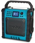 MEDION LIFE P66896 Premium Baustellenradio, 6,1 cm (2,4'') Farbdisplay,...
