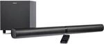 MEDION LIFE P61450 2.1 Soundbar, perfekte Erg&auml;nzung f&uuml;r den TV, 2-in1 -...