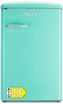 MEDION LIFE Retro K&uuml;hlschrank mit Gefrierfach MD37790, 108 L Gesamtnutzinhalt,...
