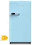 MEDION LIFE Retro-K&uuml;hlschrank MD 37800 Sky Blue, 91 Liter K&uuml;hlraum, 38 dB,