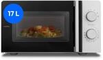 MEDION LIFE&reg; Mikrowelle MD 12211, 700 W Leistung, 17 L kompakt, 5 Mikrowellenstufen,