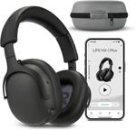 MEDION Over Ear-Kopfh&ouml;rer LIFE HX-1 Plus schwarz, bis zu 100 Stunden...