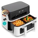 MEDION LIFE&reg; P25 XXL Flex M Hei&szlig;luftfritteuse MD100057 wei&szlig;, 100 Rezepte in der