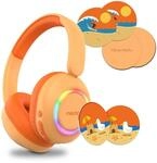 MEDION LIFE HE-1 Kids Bluetooth Kinderkopfh&ouml;rer, 3-stufiger Geh&ouml;rschutz, bis zu 85