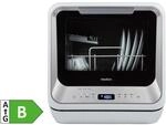 MEDION LIFE Mini Tischgeschirrsp&uuml;ler DWT20 (MD370764) Silber, kompakt &...