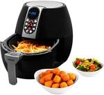 MEDION LIFE E10 S Hei&szlig;luftfritteuse MD 17320, &ouml;lfreies Frittieren, digitales