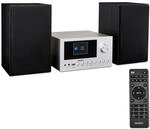MEDION LIFE P85003 Micro-Audio-System silber, Internet/DAB+/PLL-UKW...