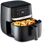 MEDION LIFE E50 XL Hei&szlig;luftfritteuse MD 10532, &ouml;lfreies Frittieren, digitales