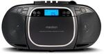 MEDION LIFE E66476 Tragbare CD-Boombox schwarz, CD-Player, Kassettendeck,...