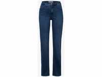 BRAX Damen Five-Pocket-Hose Style CAROLA, Blau, Gr. 34