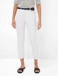 Brax Damen Five-Pocket-Hose Style MARY S WHITE, denim wei&szlig;, Gr. 34