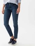 Brax Damen R&ouml;hrenjeans Style ANA USED REGULAR BLUE, denim blau, Gr. 38