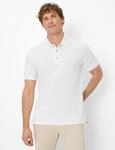Brax Herren Polo Style PETE white, wei&szlig;, Gr. M