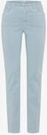 Brax Damen Five-Pocket-Hose Style CAROLA VINTAGE BLUE, hellblau, Gr. 38