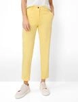 Brax Damen Chino Style MARON S BUTTERCUP, hellgelb, Gr. 40