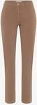 Brax Damen Chino Style MARON S WARM GREIGE, hellbraun, Gr. 32