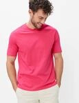 Brax Herren Shirt Style TROY raspberry, Rosa, Gr. M