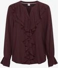 Brax Damen Bluse Style VIVE blackberry violet, dunkles lila, Gr. 38