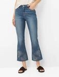 Brax Damen Boot Style SHAKIRA S BOOT USED STONE BLUE, denim blau, Gr. 34