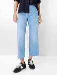Brax Damen Culotte Style MAINE S USED LIGHT BLUE, denim hellblau, Gr. 34