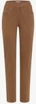 Raphaela by Brax Damen Five-Pocket-Hose Style PAMINA OLIO, denim hellbraun, Gr. 36