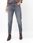 Brax Damen Five-Pocket-Hose Style MILEY S USED LIGHT GREY, denim hellgrau, Gr....