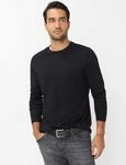 Brax Herren Langarmshirt Style TIMON black, schwarz, Gr. XS