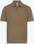 Brax Herren Polo Style PINO burnt olive Gr&uuml;n Oliv, gr&uuml;n - oliv, Gr. S