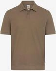 Brax Herren Polo Style PINO burnt olive Gr&uuml;n Oliv, gr&uuml;n - oliv, Gr. S