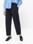 Brax Damen Bundfaltenhose Style MEGAN S NAVY, dunkelblau, Gr. 32