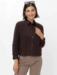 Brax Damen Strickjacke Style ALICIA brunette, dunkelbraun, Gr. 38
