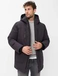Brax Herren Parka Style GLENN cement, dunkelgrau, Gr. M