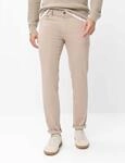 Brax Herren Five-Pocket-Hose Style CADIZ CANVAS, Beige, Gr. 33/32