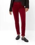 Brax Damen Five-Pocket-Hose Style SHAKIRA WINE RED, dunkelrot, Gr. 34