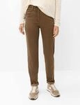 Raphaela by Brax Damen Five-Pocket-Hose Style CAREN NEW HAZELNUT, braun, Gr. 36