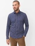 Brax Herren Langarmhemd Style HAROLD navy, dunkelblau, Gr. M