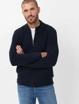 Brax Herren Strickjacke Style JOHN navy, dunkelblau, Gr. XS