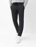 Brax Herren Jogpants Style PHIL CEMENT, dunkelgrau, Gr. 33/32