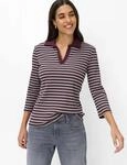 Brax Dames Poloshirt Style CLEO M blackberry violet, donkerpaars,