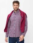 Brax Herren Hemd Style DANIEL magenta, Rosa, Gr. S