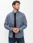 Brax Herren Hemd Style DANIEL navy, dunkelblau, Gr. M