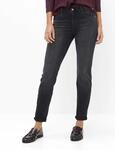 Brax Dames Jeans Style SHAKIRA USED BLACK BLACK, denim donkergrijs,