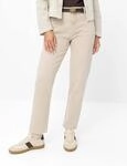 Brax Damen Five-Pocket-Hose Style MADISON S DESERT, denim hellbeige, Gr. 34